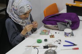 استقبال از کارگاه‌های تابستانی رباتیک در مجتمع کانون تبریز