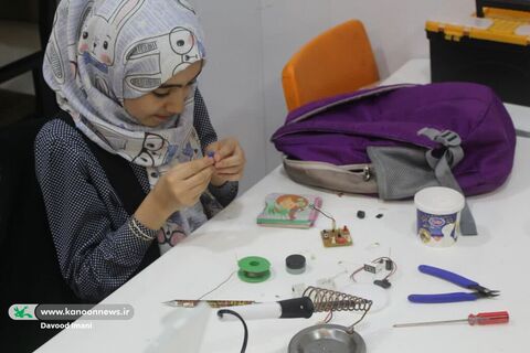 استقبال از کارگاه‌های تابستانی رباتیک در مجتمع کانون تبریز - کارگاه رباتیک الکترونیک ترم پنج