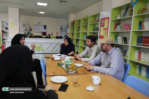 بازدید معاون فرهنگی از مراکز فرهنگیهنری شماره 1 و 2 کانون اسفراین
