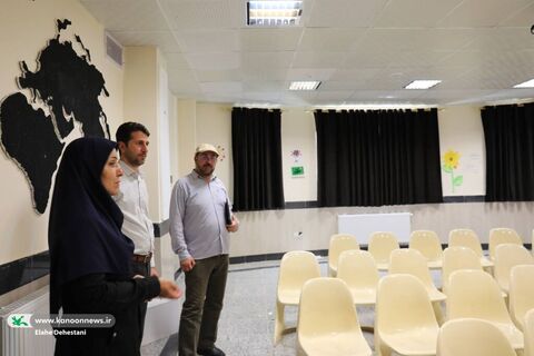 بازدید معاون فرهنگی از مراکز فرهنگیهنری شماره 1 و 2 کانون اسفراین