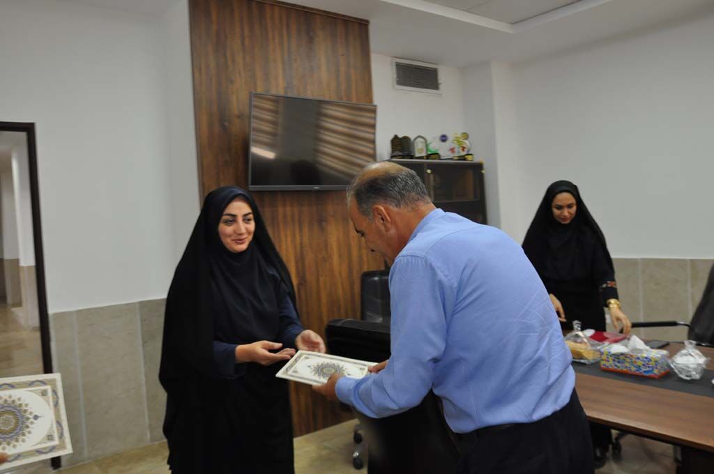 تجلیل از همکاران حراست کانون البرز