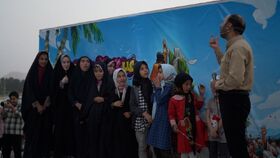 شادمانی کودکان و نوجوانان در جشن غدیر