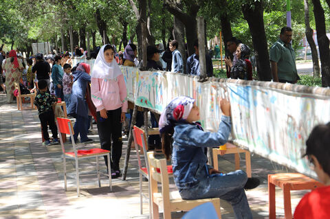 مسابقه‌ی نقاشی کودکان و نوجوانان اردبیلی در عشق به حضرت علی(ع)