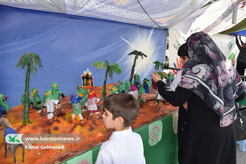 غرفه کانون لرستان درجشن عید غدیر