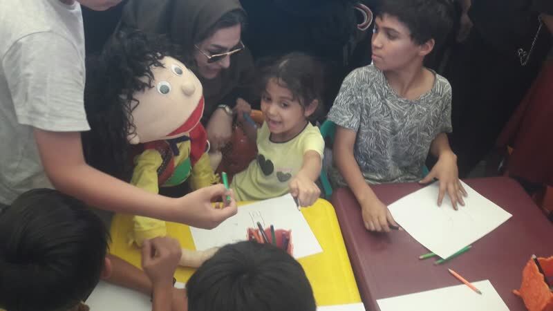 مشارکت کتابخانهی سیار کانون البرز در ویژه برنامههای عید غدیر