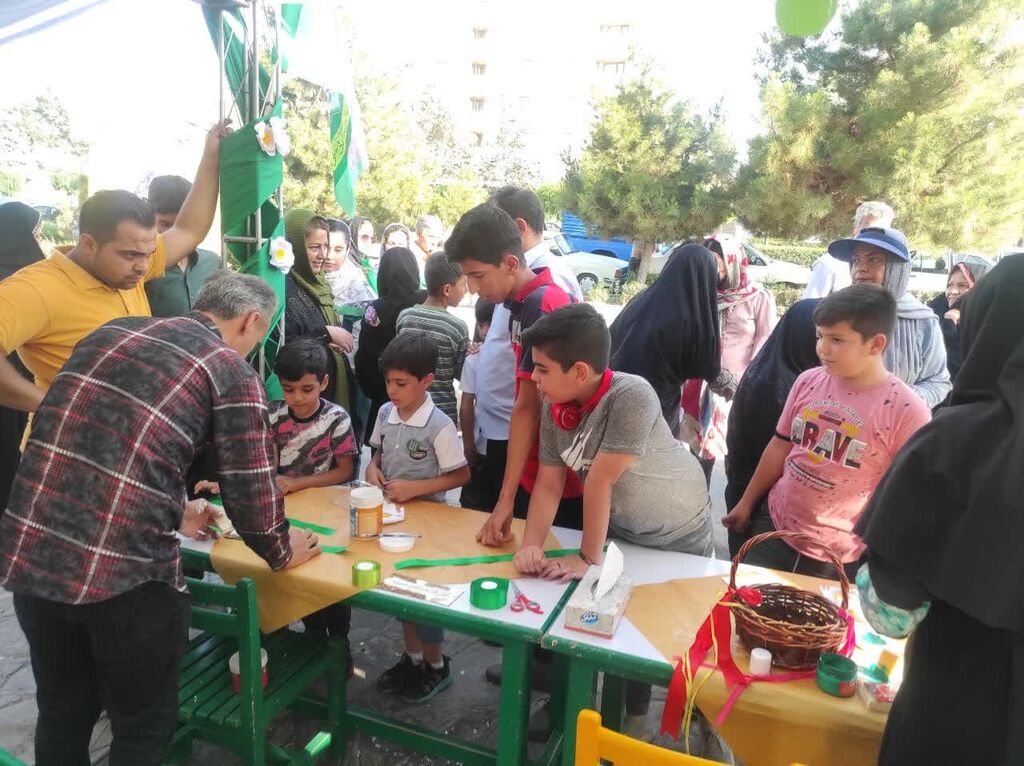 ایستگاه فرهنگی کانون آذربایجان‌غربی در روز عید غدیر خم