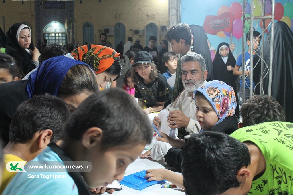 برگزاری مهرواره نقاشی"آن عید سعید آمد" در اجتماع بزرگ خانواده علوی