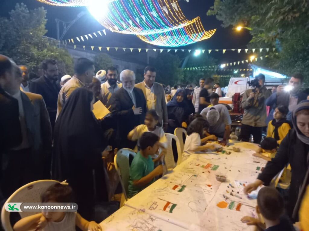 حضور کودکان و نوجوانان در شادپیمایی‌ها و جشن‌های عید غدیر 
