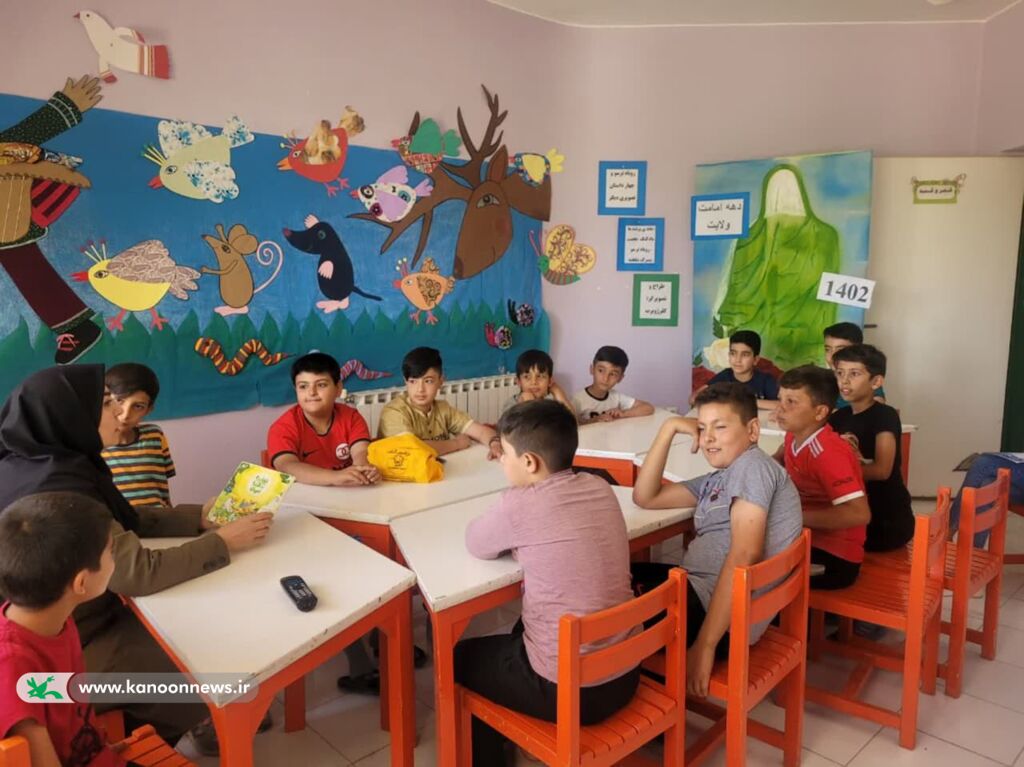 اجرای برنامههای دینی مذهبی در مرکز زرینآباد کانون زنجان