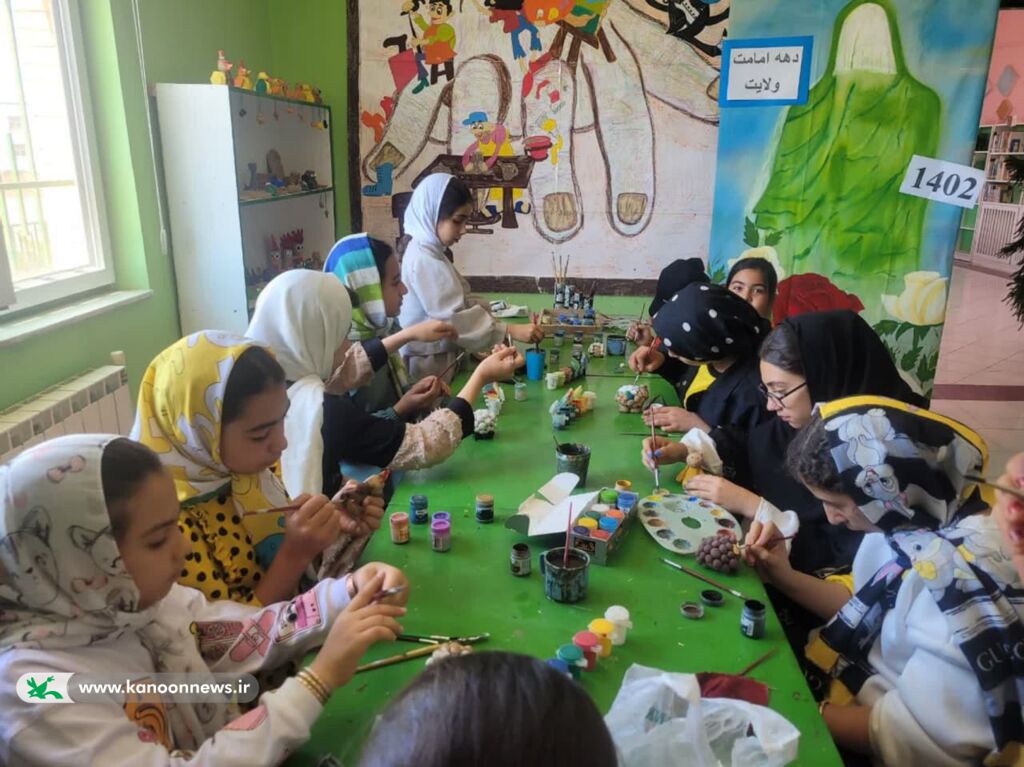 اجرای برنامههای دینی مذهبی در مرکز زرینآباد کانون زنجان