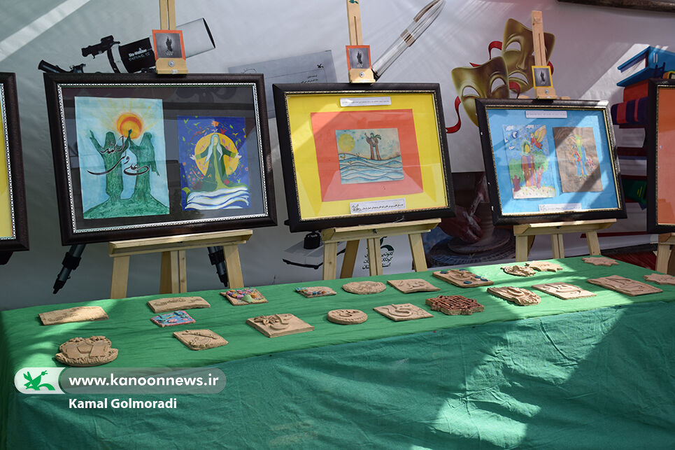 غرفه کانون لرستان درجشن بزرگ عید غدیر