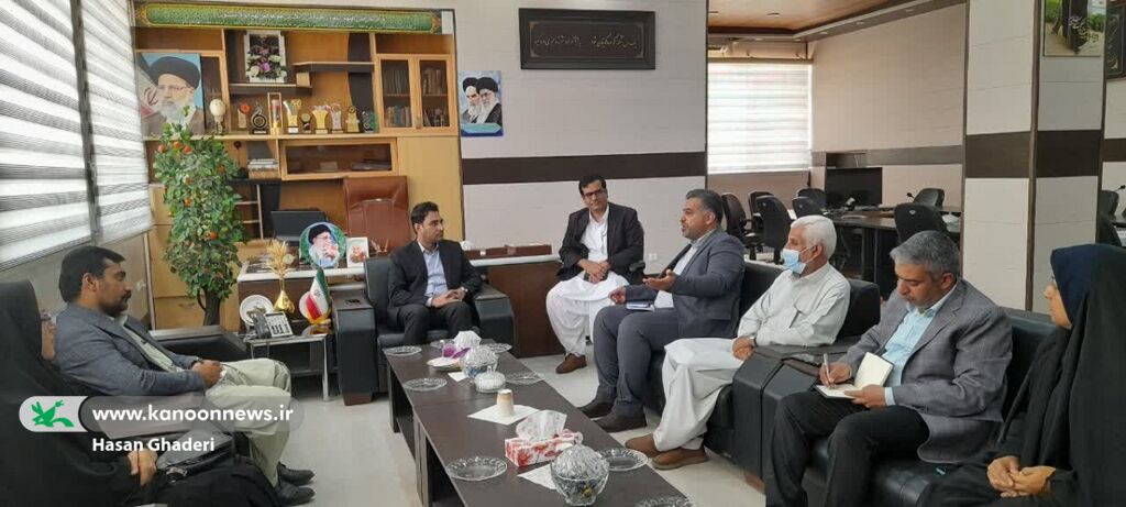 برگزاری جلسه مدیرکل کانون سیستان و بلوچستان با مسئولان شهرستان‌های حوزه‌ی جنوب استان