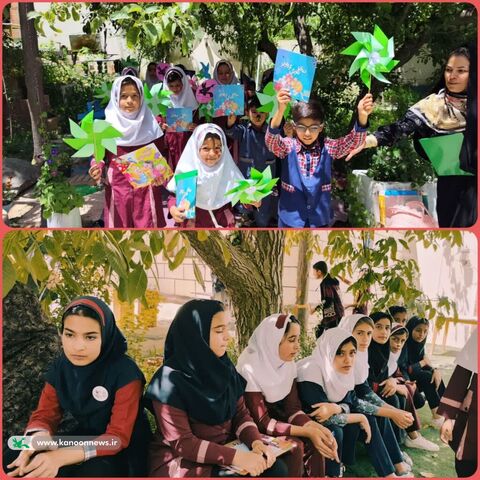 پیک امید مرکز کانون پرورش فکری قیدار میهمان دانش آموزان مدرسه ولایت لاچوان شد