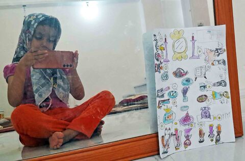 فاطمه‌زهرا بهمنی از تهران نفر اول بخش کودک مسابقه عکاسی «در آئینه نوروز»