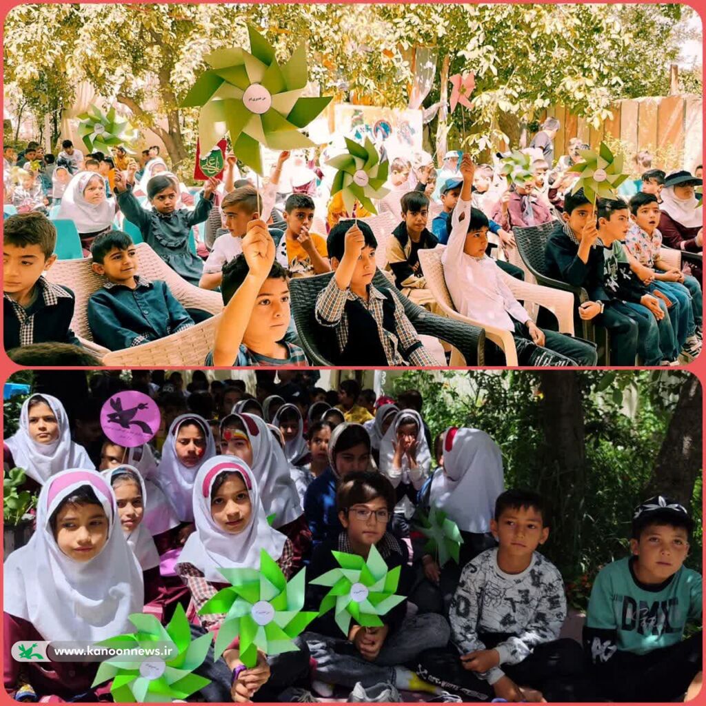 پیک امید مرکز کانون پرورش فکری قیدار میهمان دانش آموزان مدرسه ولایت لاچوان شد 