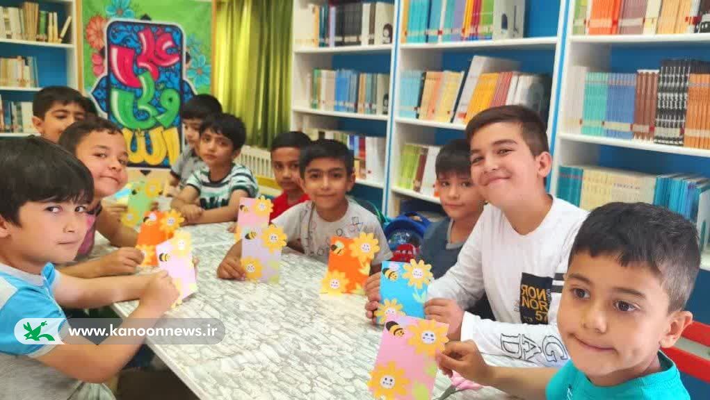 پیک امید مرکز کانون پرورش فکری قیدار میهمان دانش آموزان مدرسه ولایت لاچوان شد