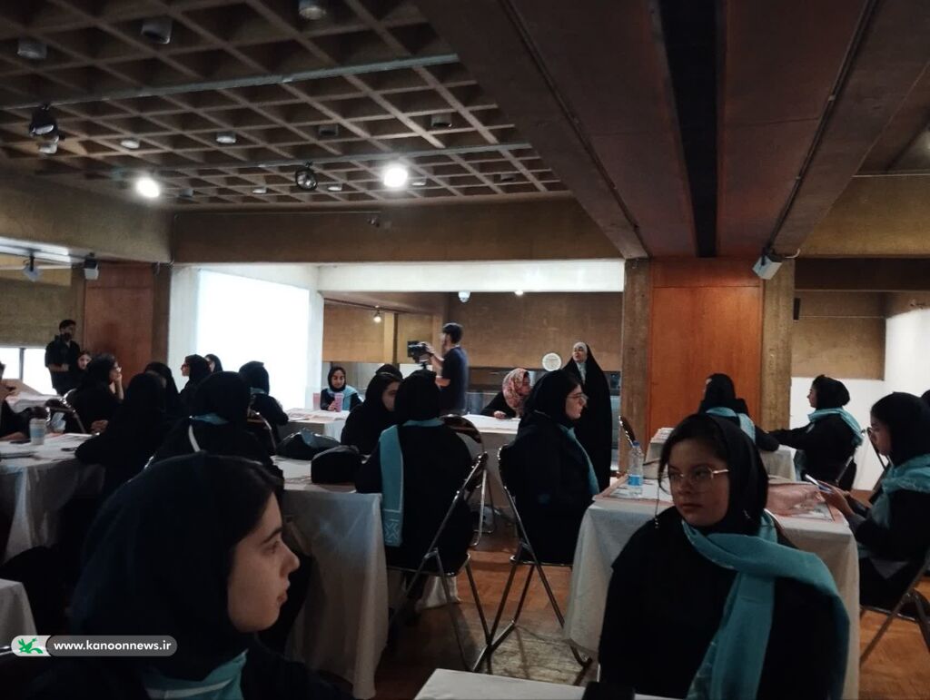 رویداد دا درخشش دختران کانون پرورش فکری قم در رویداد دا