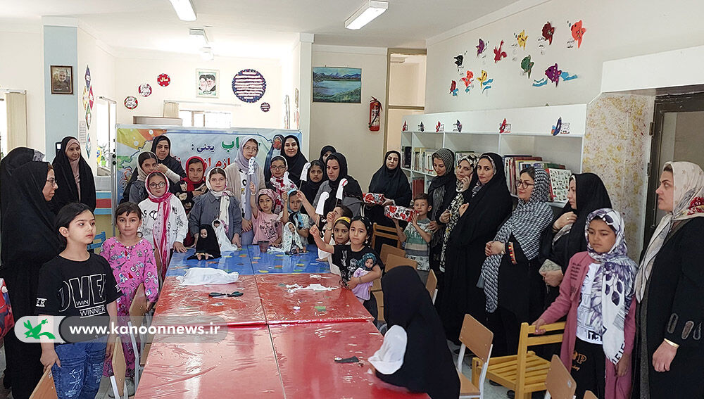 چتری برای گل/دوخت چادر و مقنعه برای عروسکهای سارا در کانون انگوت