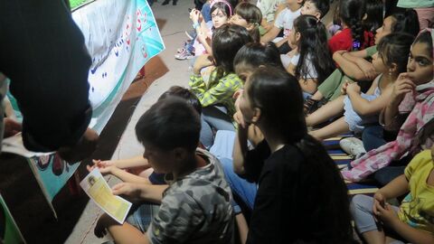 گزارش تصویری اجرای طرح پویش فصل گرم کتاب در بوستان هشت بهشت