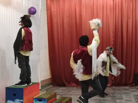 هفتمین اجرای نمایش تماشاخانه سیار کانون در دلگشا - هچیرود