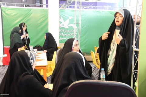 حضور کانون پرورش فکری خراسان رضوی در نمایشگاه حجاب و عفاف