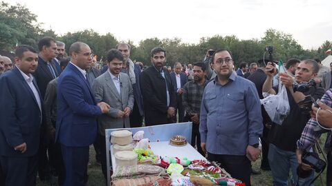 آیین گشایش اردوی کشوری دانش‌آموزان دختر عشایر در مشهد با حضور مدیرعامل