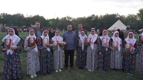 آیین گشایش اردوی کشوری دانش‌آموزان دختر عشایر در مشهد با حضور مدیرعامل