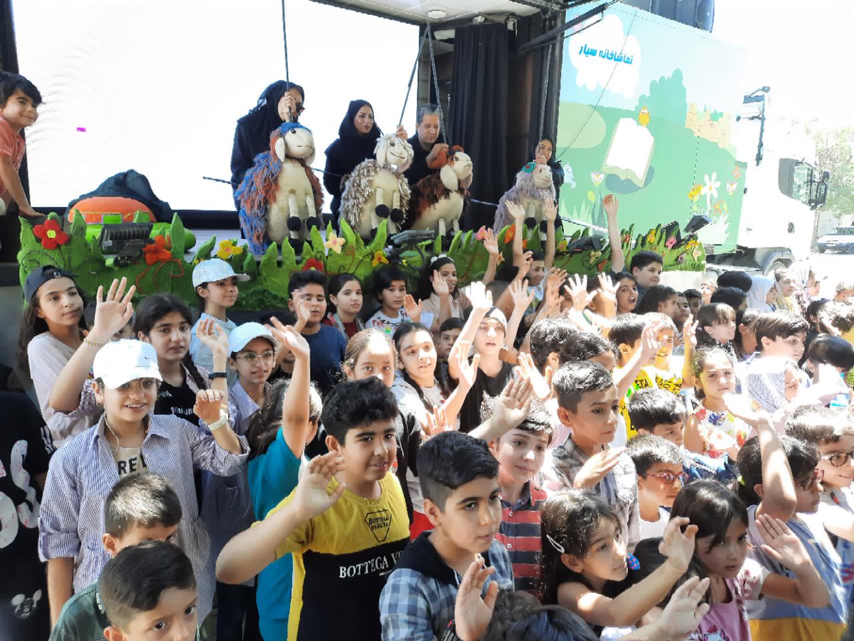 حضور متفاوت امسال تماشاخانه سیار در کرمانشاه