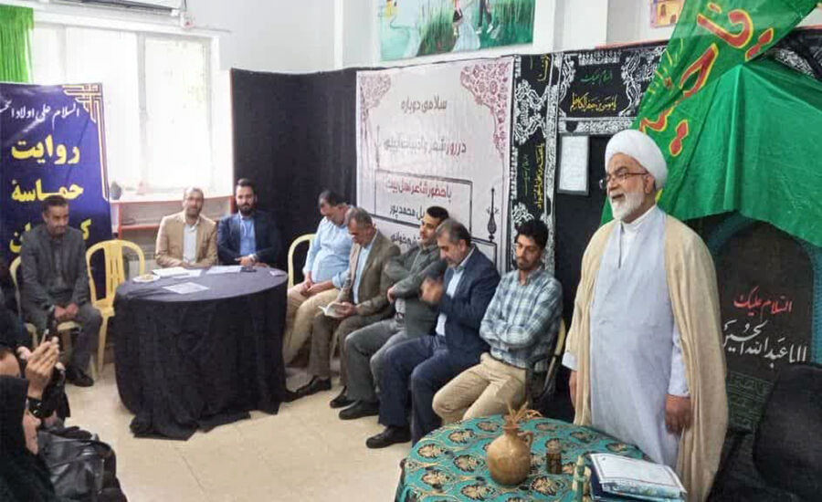 نشست ادبی با محوریت شعر آیینی/ نوقلمان عضو کانون گیلان به محتشمخوانی پرداختند