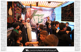 گردهمایی کودکان عاشورایی در اردبیل برگزار شد