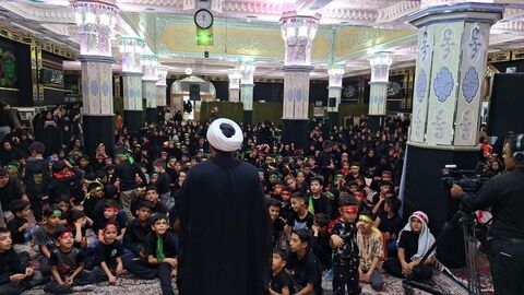 گردهمایی بزرگ کودکان عاشورایی در بیرجند مرکز استان خراسان جنوبی برگزار شد