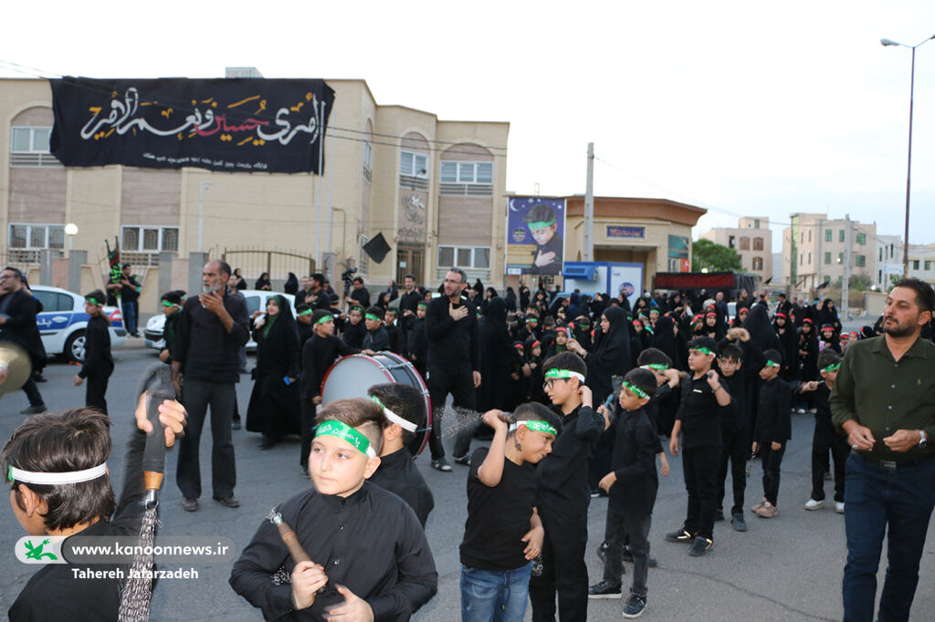 اجتماع بزرگ کودکان عاشورایی در کانون سمنان