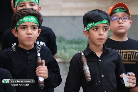 اجتماع بزرگ کودکان عاشورایی در کانون سمنان به روایت تصویر