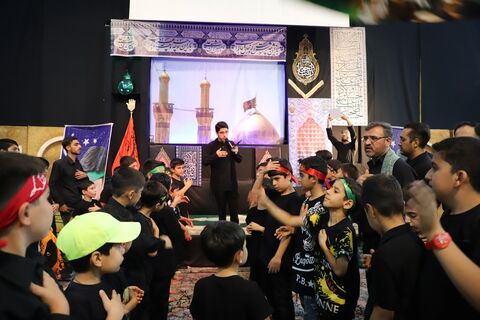 گزارش تصویری  برگزاری نخستین گردهمایی استانی کودکان عاشورایی به همت کانون استان قزوین
