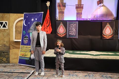گزارش تصویری  برگزاری نخستین گردهمایی استانی کودکان عاشورایی به همت کانون استان قزوین