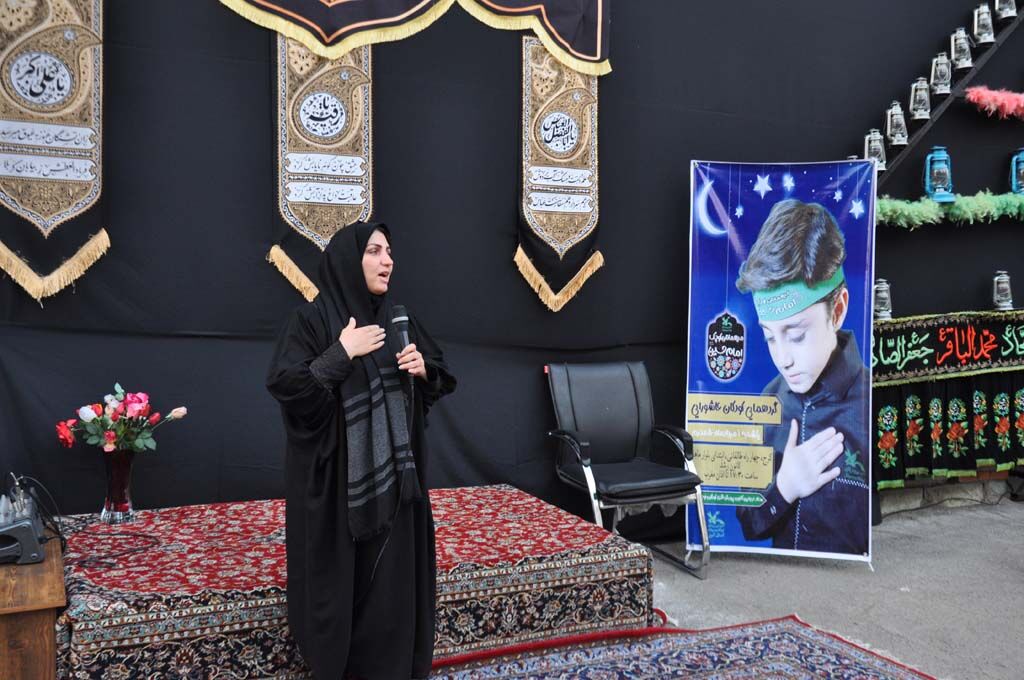 گردهمایی کودکان عاشورایی در کرج برگزار شد