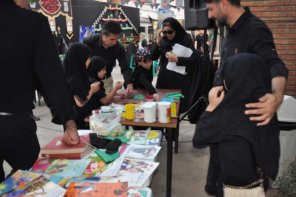 گردهمایی کودکان عاشورایی در کرج برگزار شد