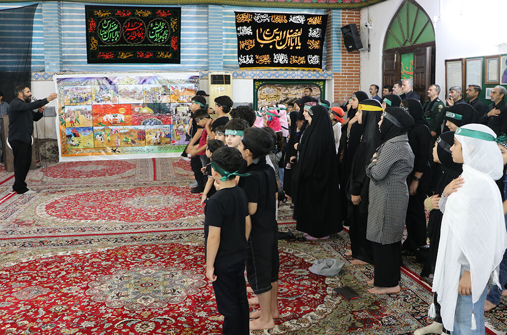 میهمانان کوچک امامحسین گردهمآمدند/ شور و شعور حسینی کودکان عاشورایی، متجلیشد