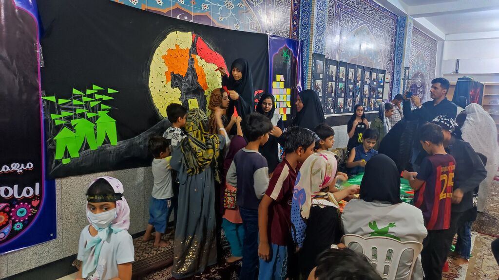 گردهمایی کودکان عاشورایی در بندرعباس