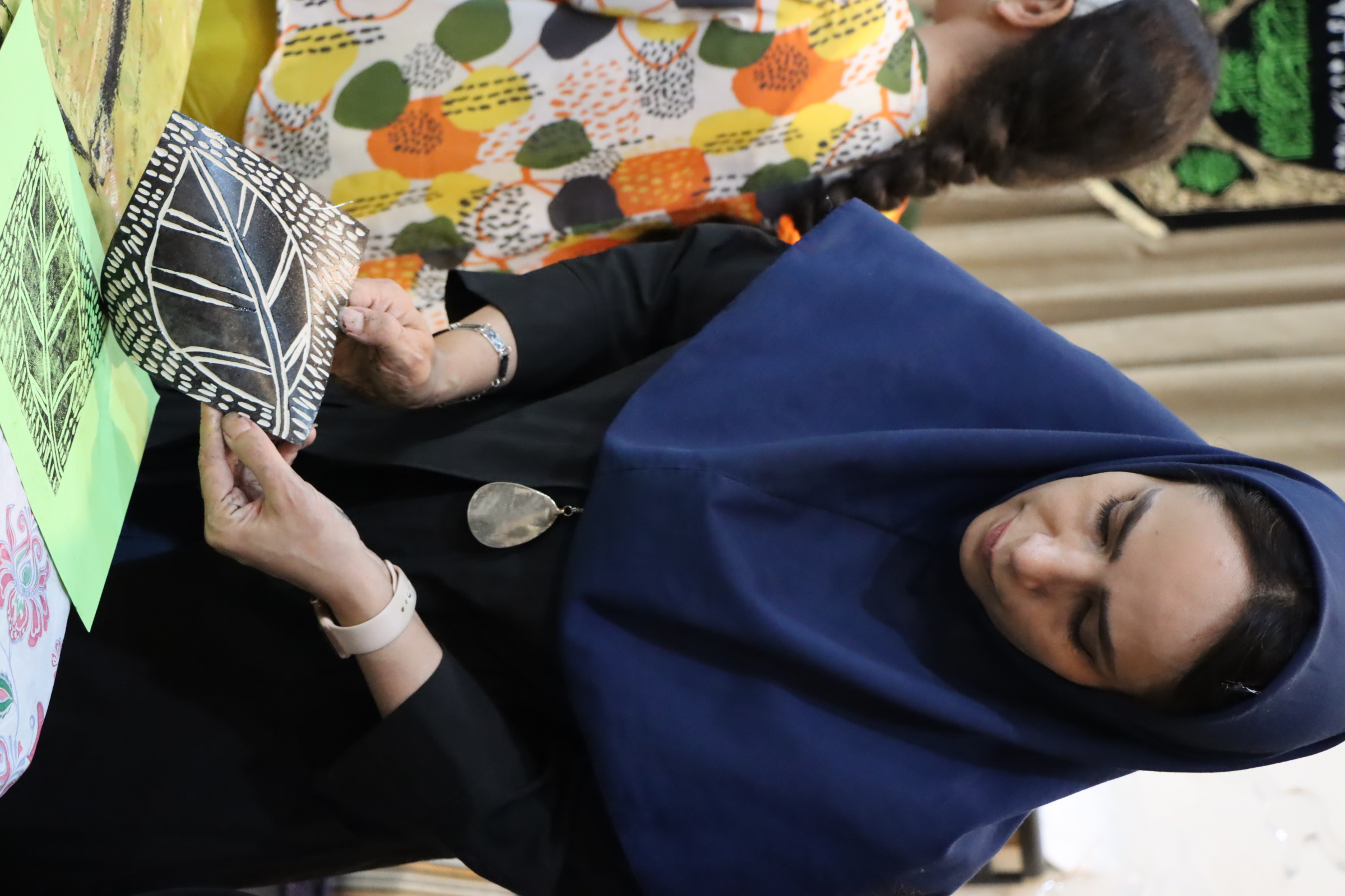 انجمن نقاشی کانون به مناسبت ایام سوگواری اباعبدالله برگزار شد