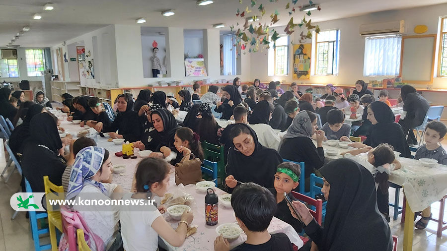 طنین شور و نوای حسینی در مرکز شماره یک کانون پارسآباد