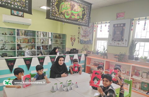 شور و حال عاشورایی در مراکز فرهنگی هنری کانون استان بوشهر 4