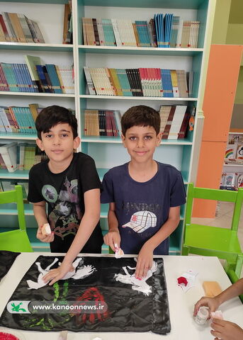 شور و حال عاشورایی در مراکز فرهنگی هنری کانون استان بوشهر 4