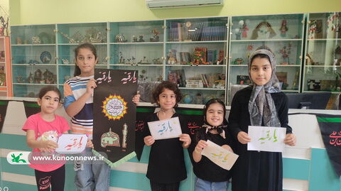 شور و حال عاشورایی در مراکز فرهنگی هنری کانون استان بوشهر 4