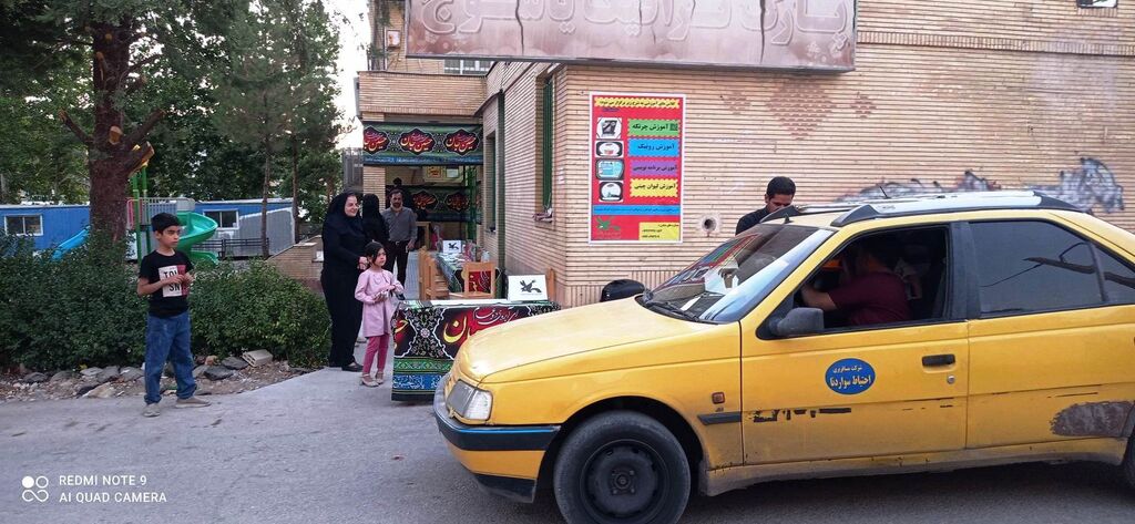 موکب کودکان عاشورایی در یاسوج برپا شد