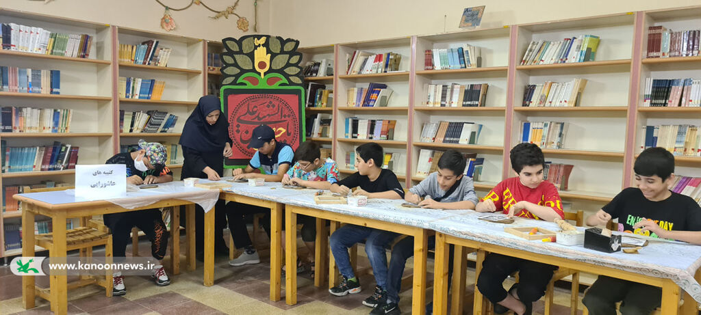 کارگاه کتیبههای عاشورایی در مرکز شماره یک کانون گرگان کارگاه کتیبههای عاشورایی در مرکز شماره یک کانون گرگان