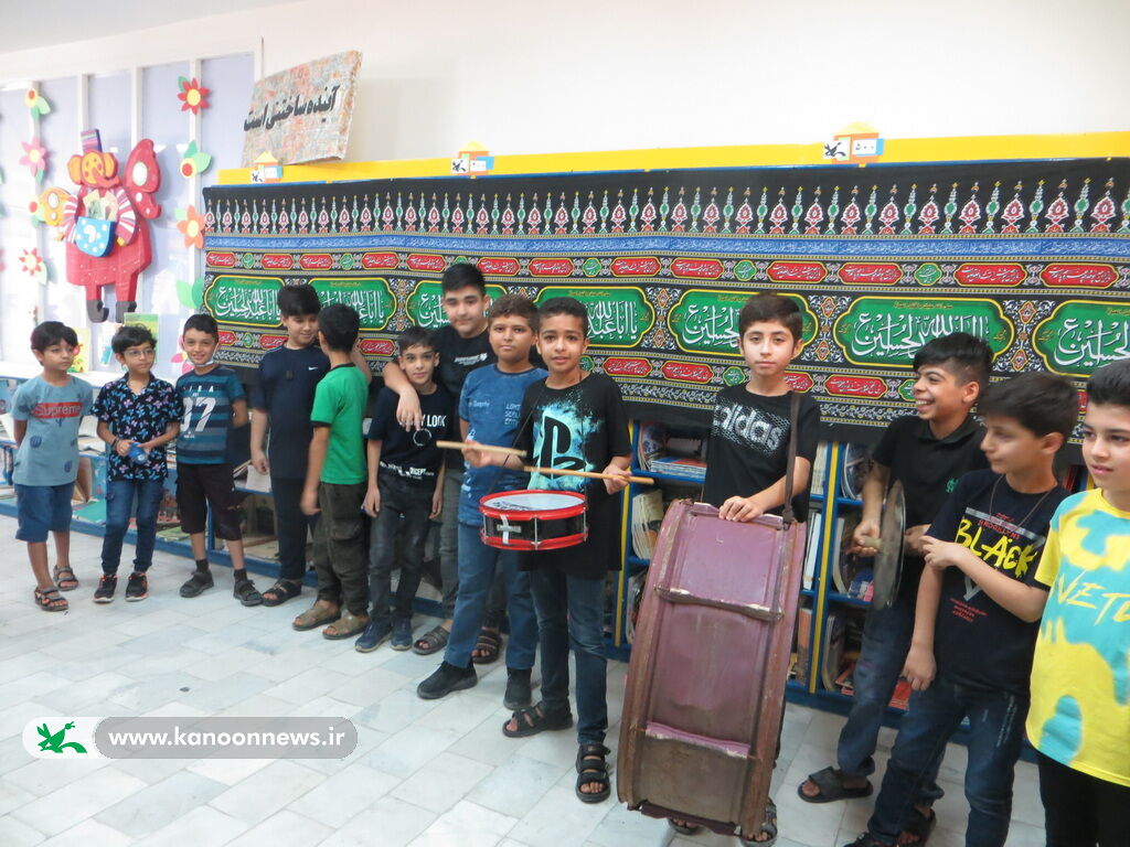 آشنایی اعضا مراکز کانون پرورش فکری استان بوشهر با فلسفه عاشورا