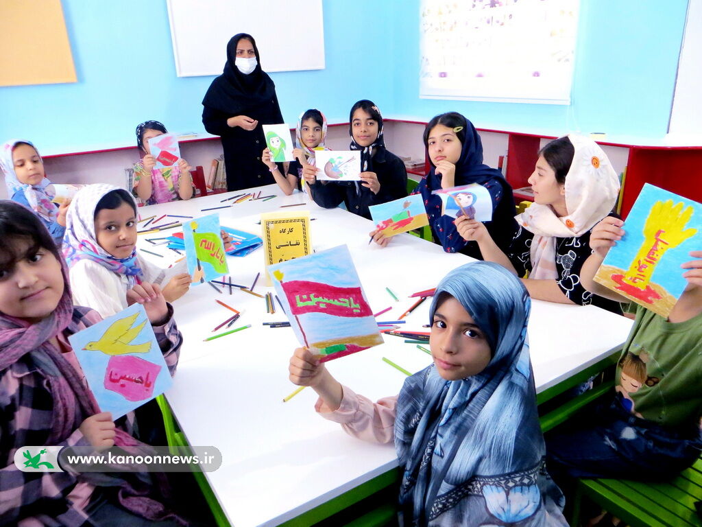 آشنایی اعضا مراکز کانون پرورش فکری استان بوشهر با فلسفه عاشورا