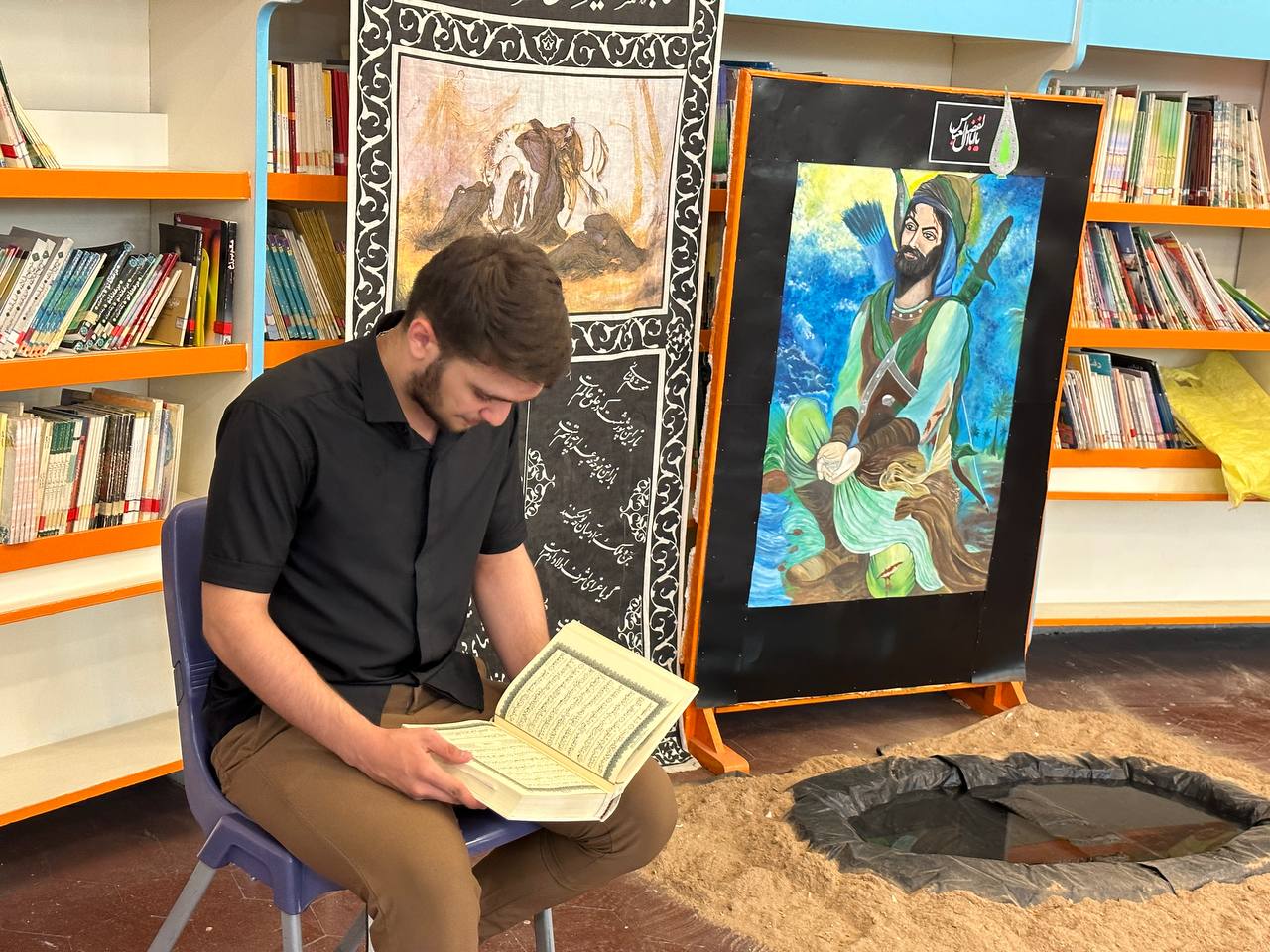 سوگواری سرور و سالار شهیدان در مراکز کانون استان تهران