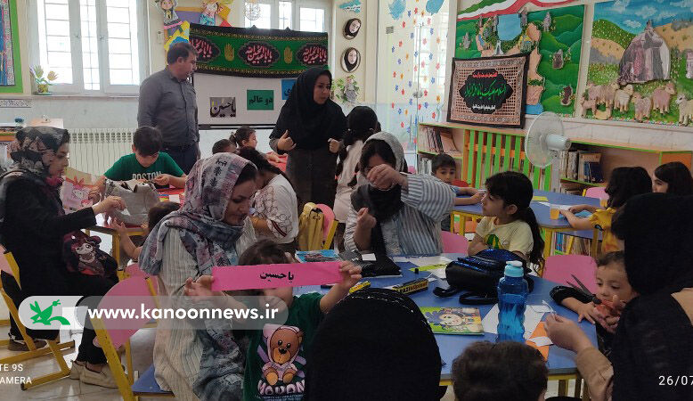 سوگواری مراکز کانون استان اردبیل در غم «ثارالله»